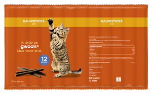 G'woon Kauwsticks Kip