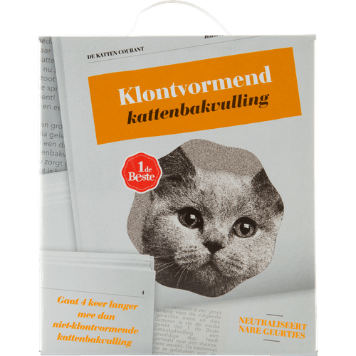 1 de Beste Kattenbakvulling ultra klontvulling