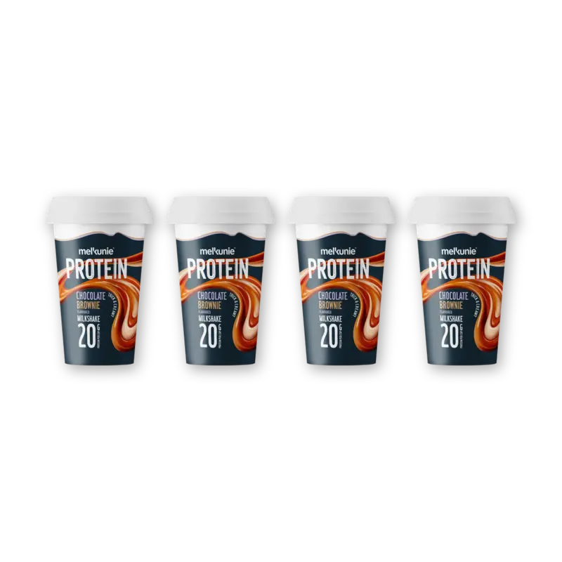 Melkunie Protein milkshake choco brownie 4-pack
