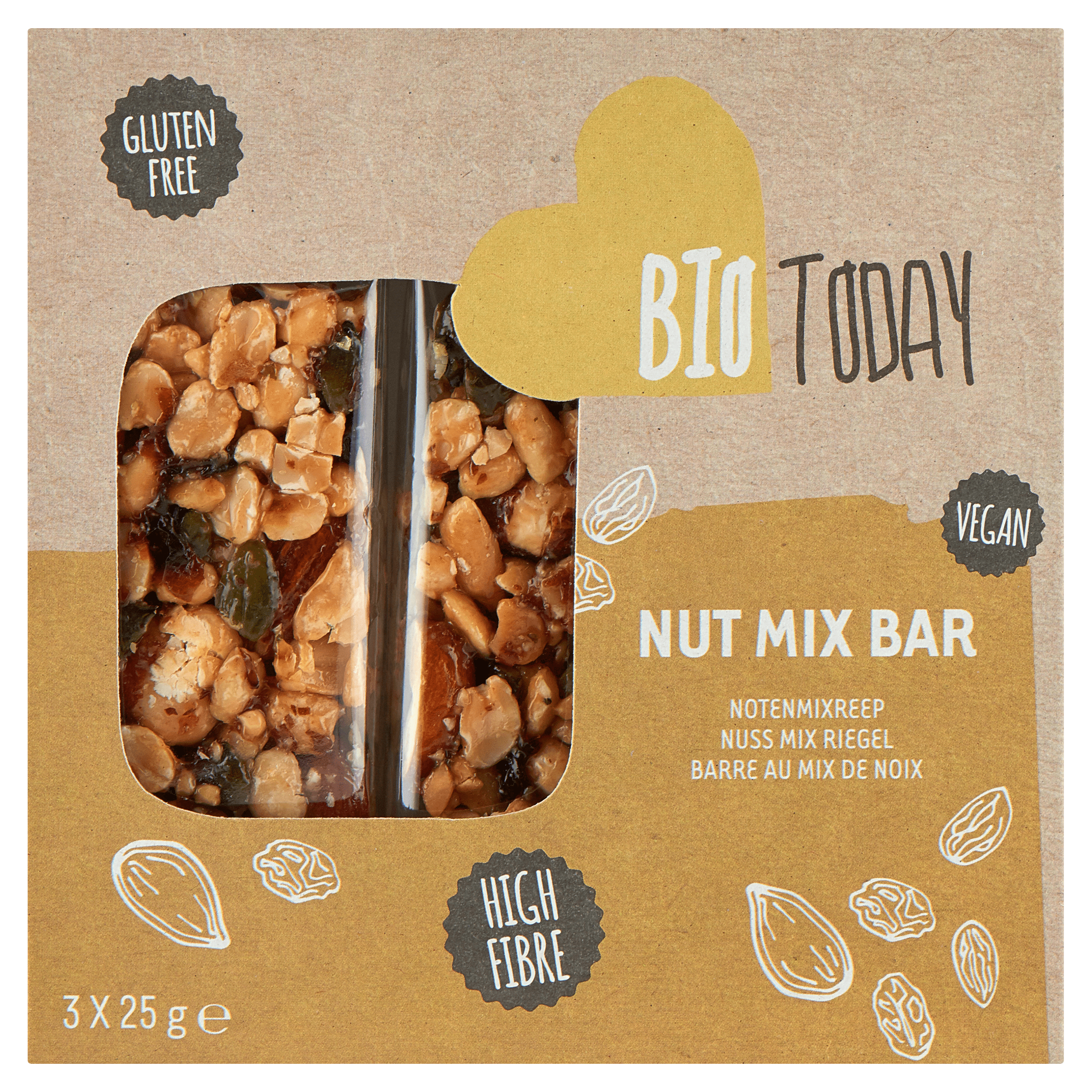 BioToday Notenmixreep bio 3st
