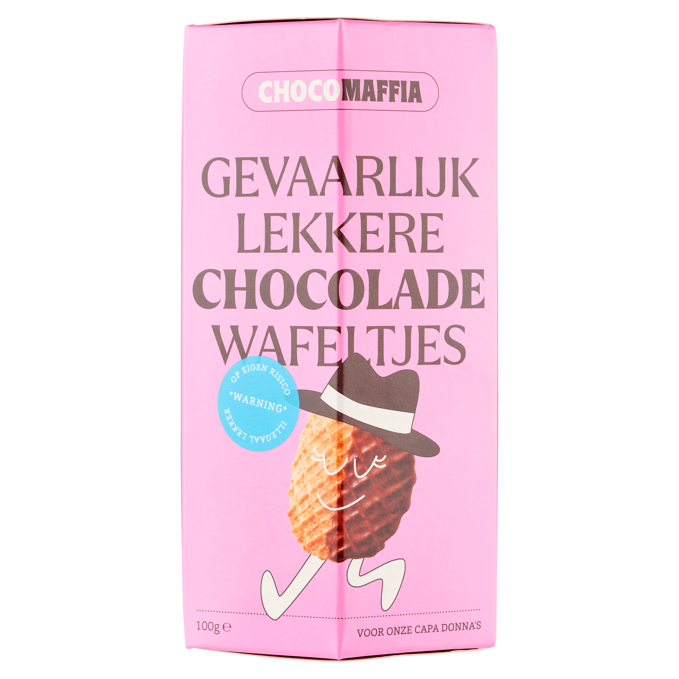 Chocomaffia Gevaarlijk lekkere chocoladewafeltjes