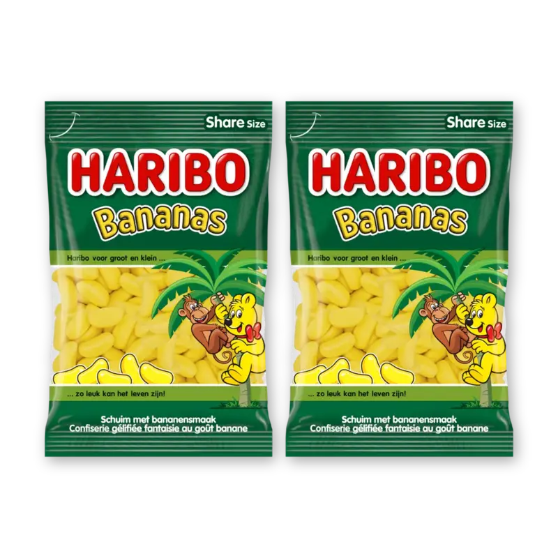 Haribo Bananas 2-pack