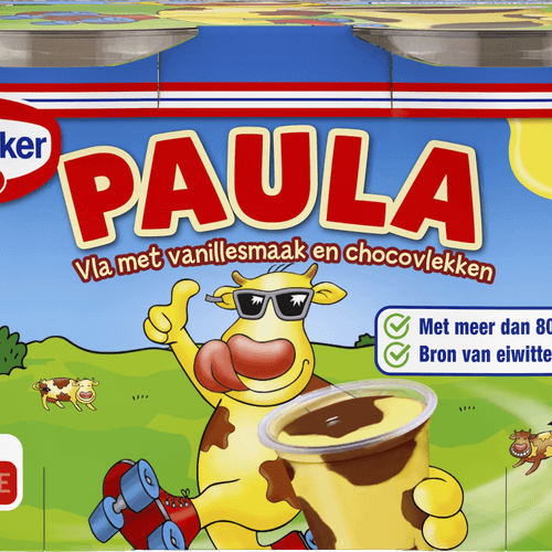 Dr. Oetker Paula mini vanille met choco vlekken
