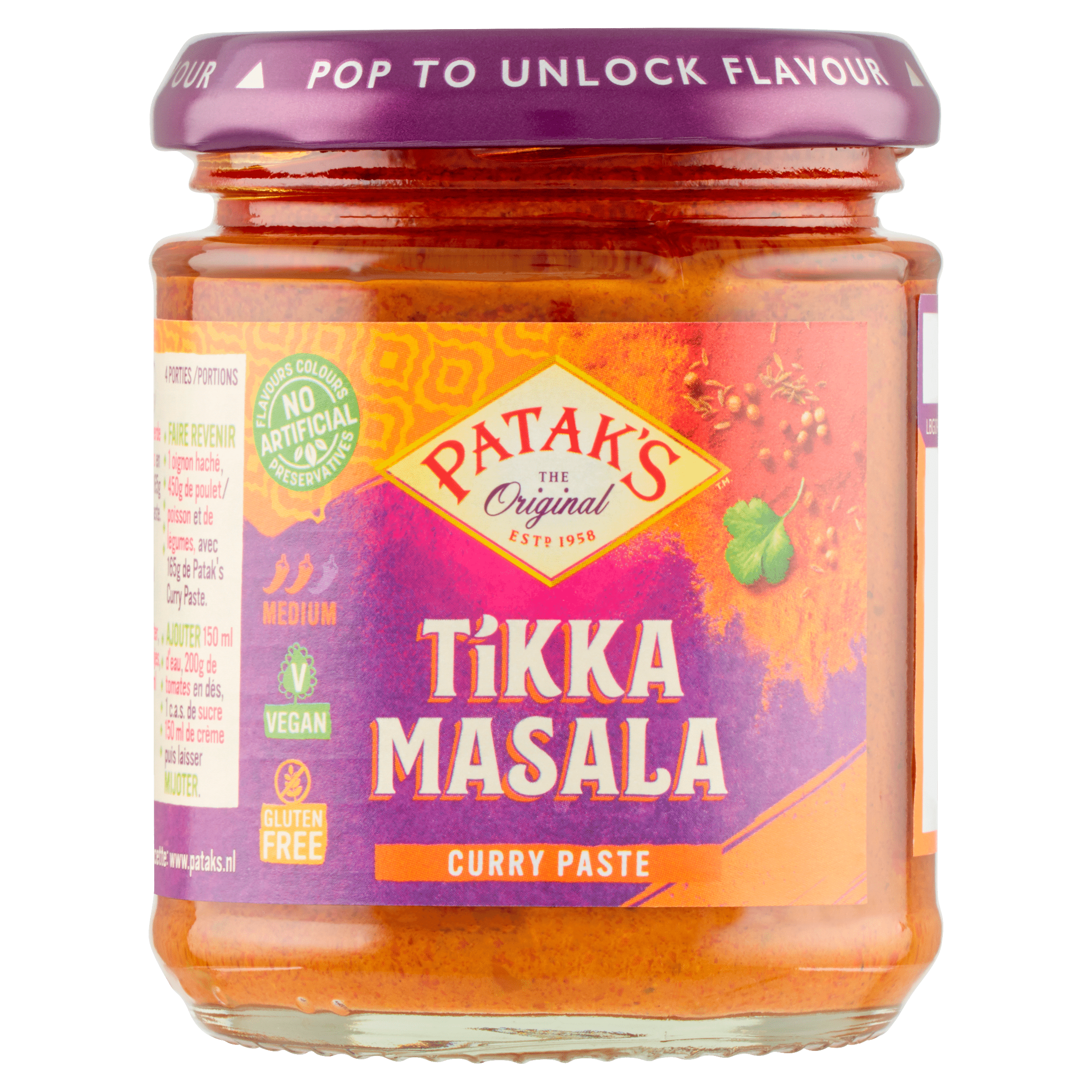 Patak's Kruidenpasta tikka masala
