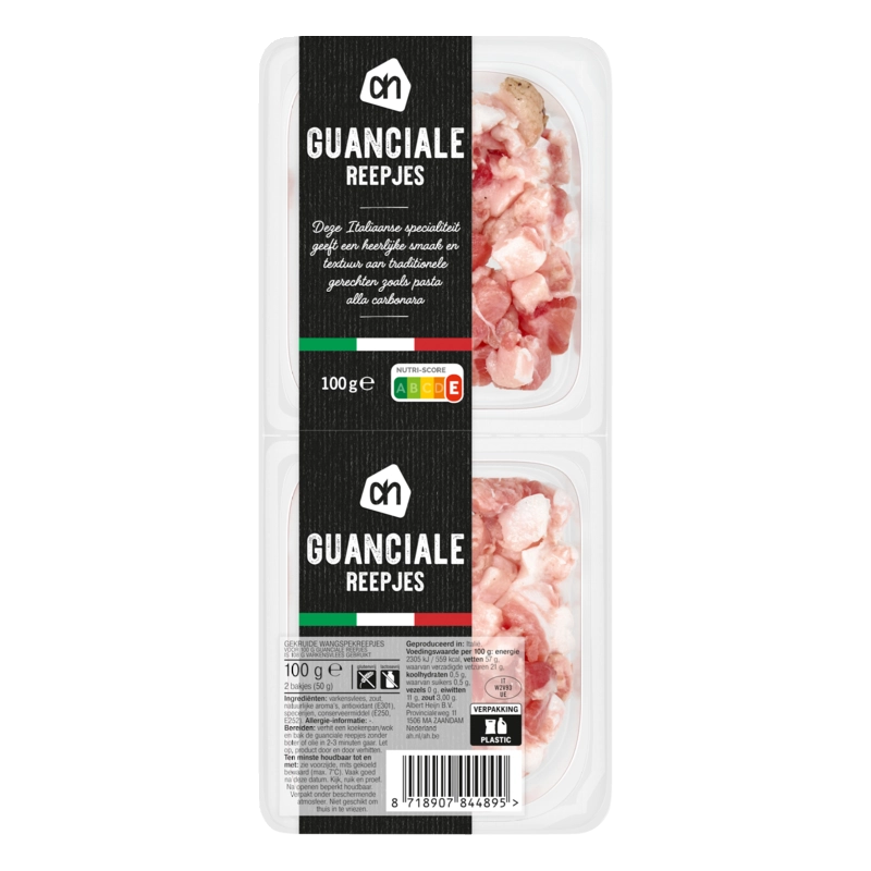 AH Guanciale blokjes