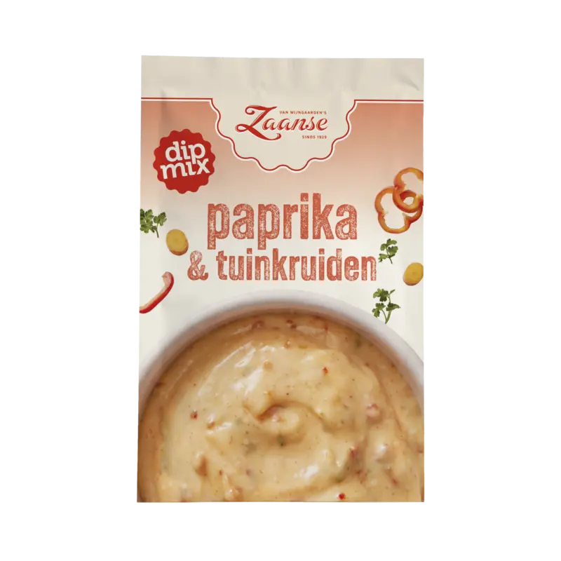 Van Wijngaarden's Zaanse paprika & tuinkruiden dipmix