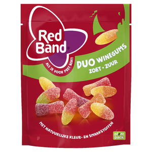 Red Band Duo Winegums Zoet Zuur