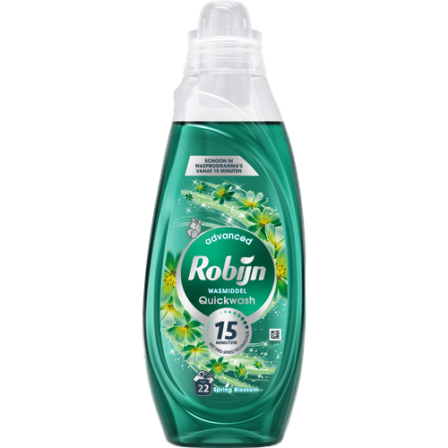 Robijn Vloeibaar wasmiddel quickwash spring blossom 22 wasb.