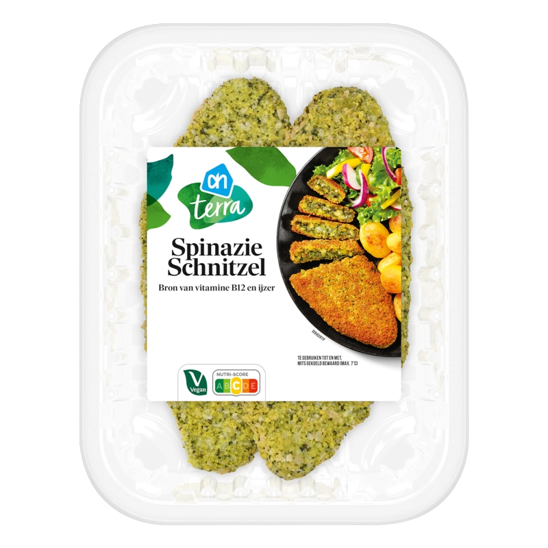 AH Terra Spinazie schnitzel