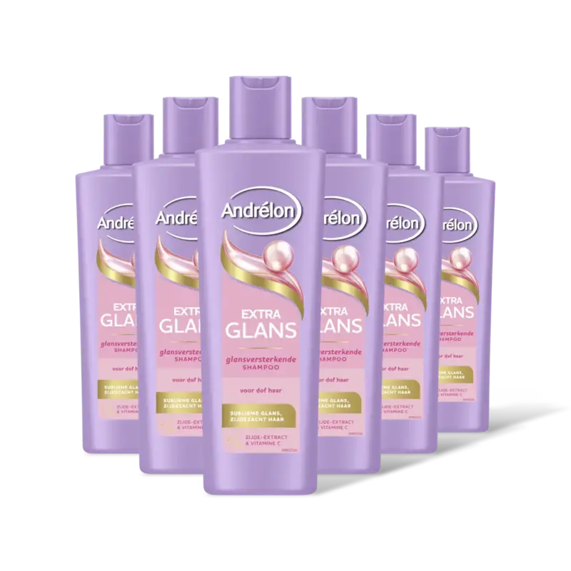 Andrélon Extra glans shampoo 6pack