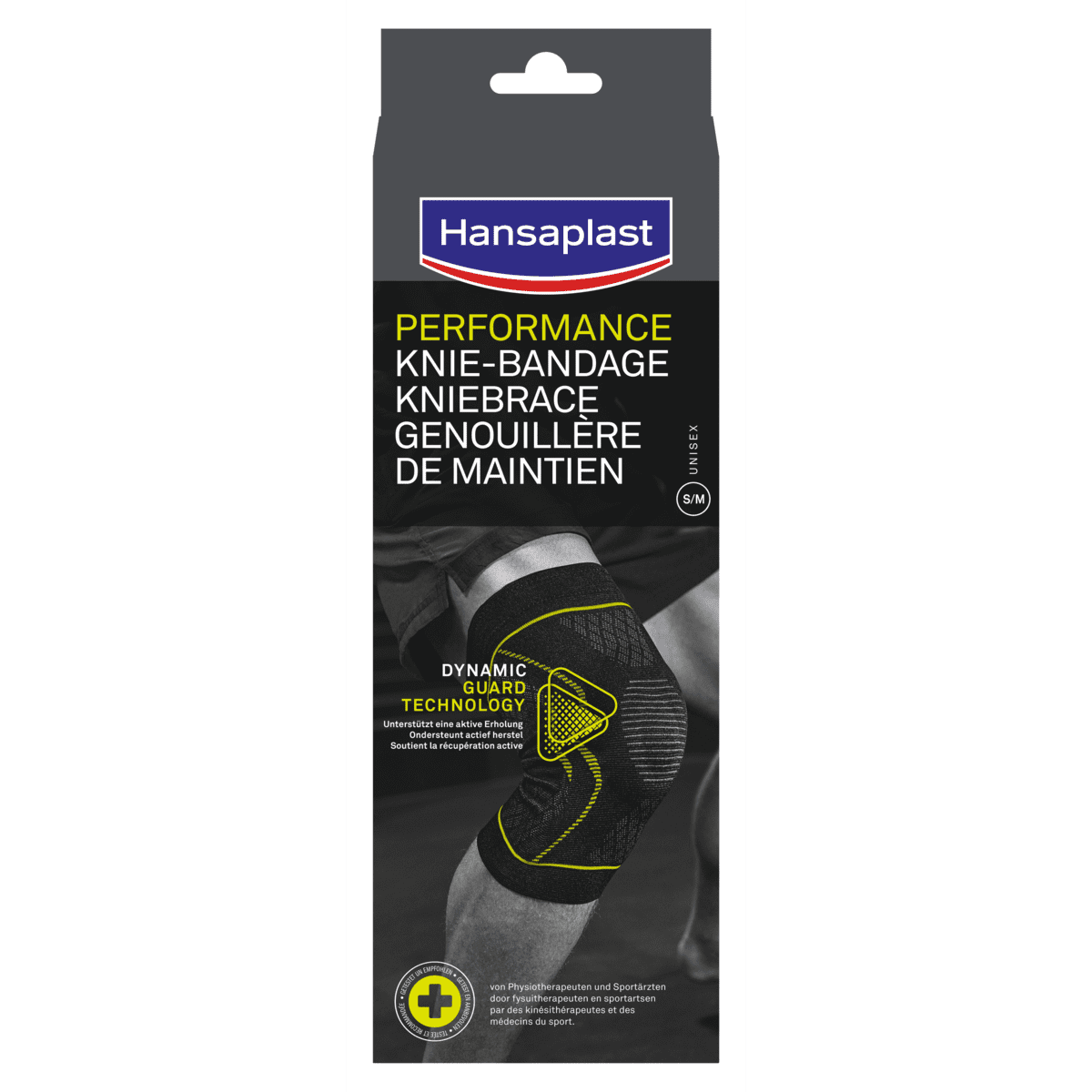Hansaplast Sport Performance Knie-Bandage S/M