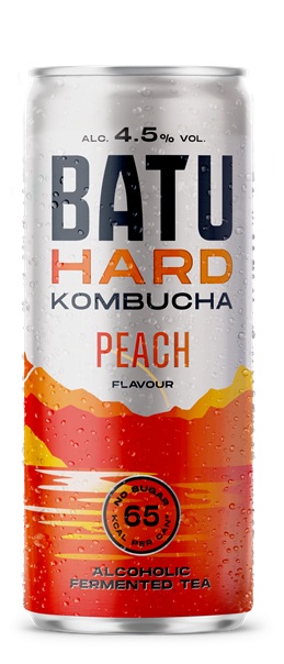 Batu Hard Kombucha Peach