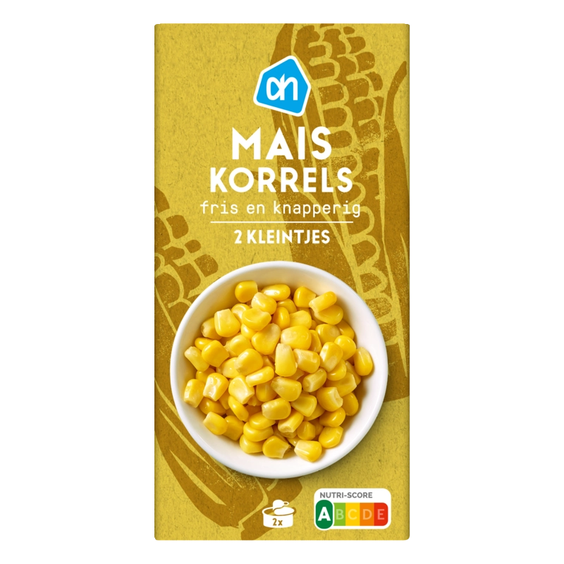 AH Maiskorrels fris en crispy 2 kleintjes