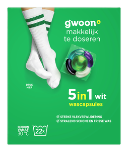 G'woon Wascapsules Wit