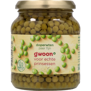 G'woon Doperwten Extra Fijn