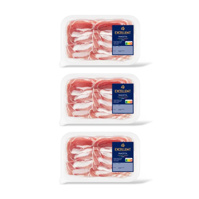 AH Excellent Pancetta 3-pack
