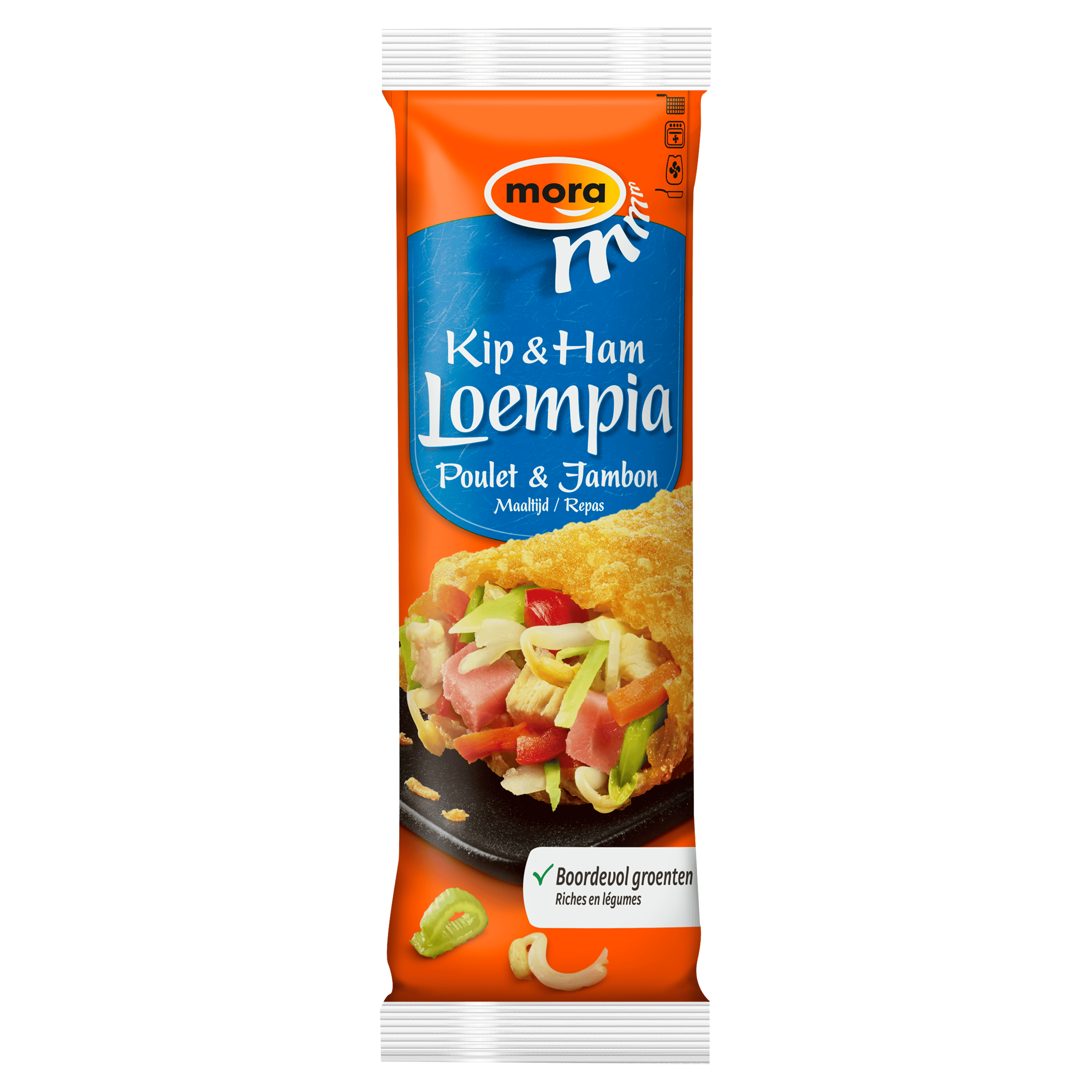 Mora Loempia Kip & Ham
