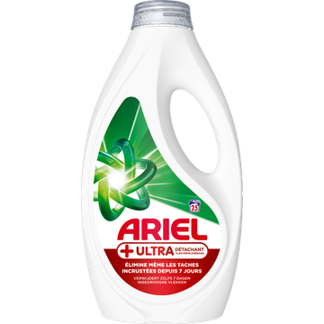Ariel Wasmiddel +Ultra Vlekverwijdering, 25 Wasbeurten