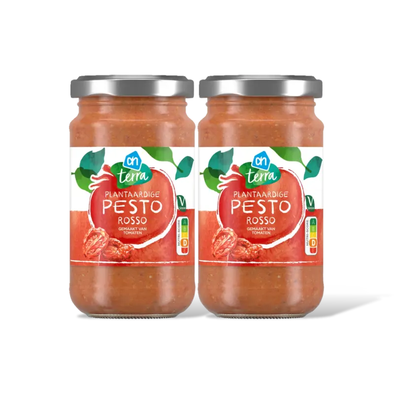AH Terra Plantaardige pesto rosso 2-pack
