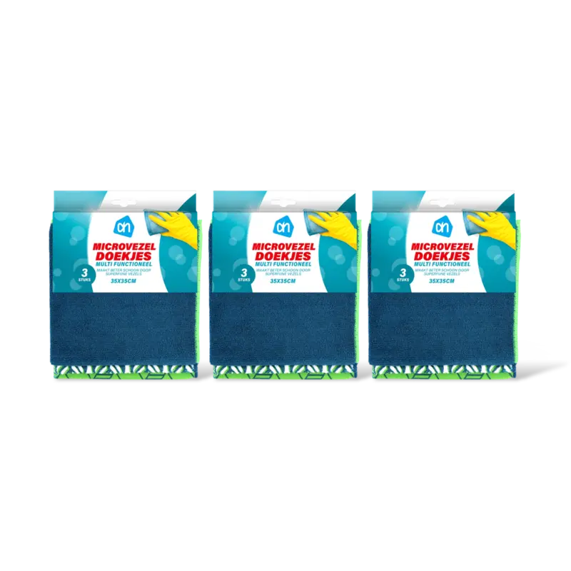 AH Microvezeldoekjes 3-pack