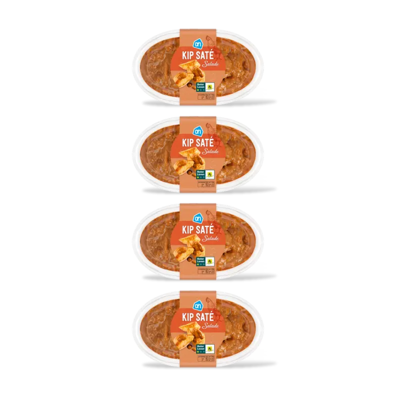 AH Kip sate salade 4-pack