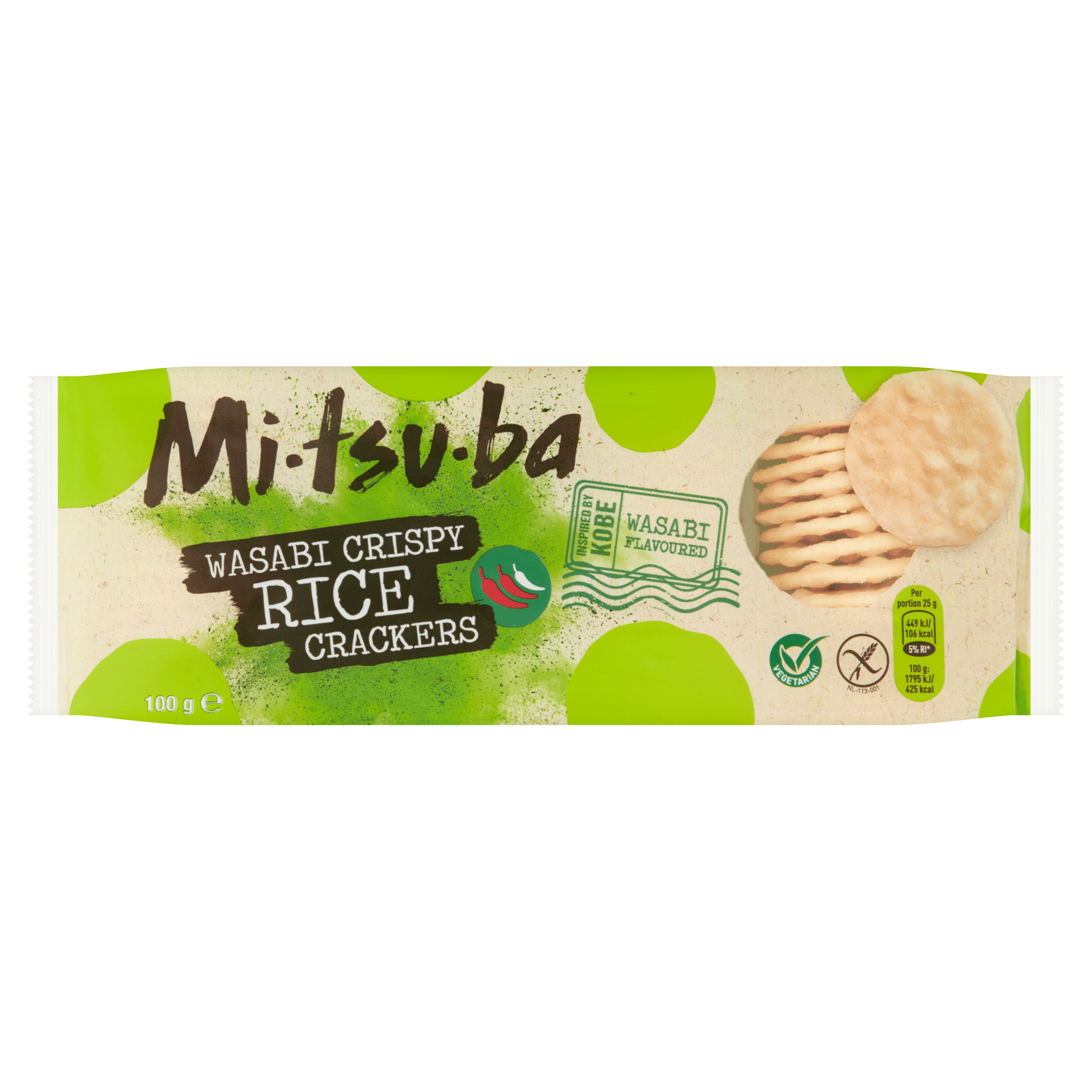 Mitsuba Wasabi crackers