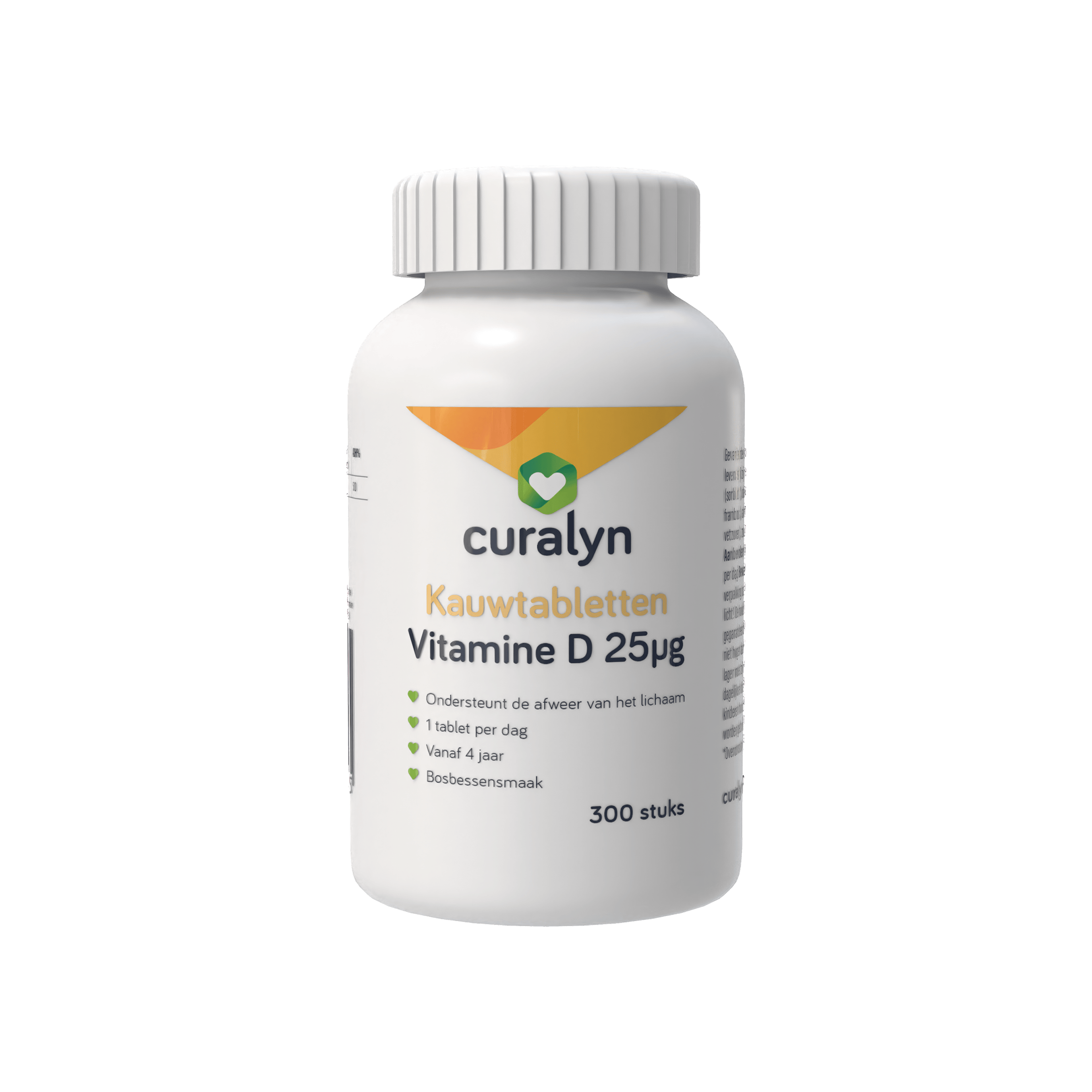 Curalyn Vitamine D 25ug Kauwtabletten