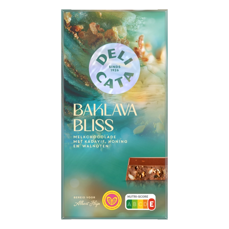 Delicata Reep baklava melkchocolade