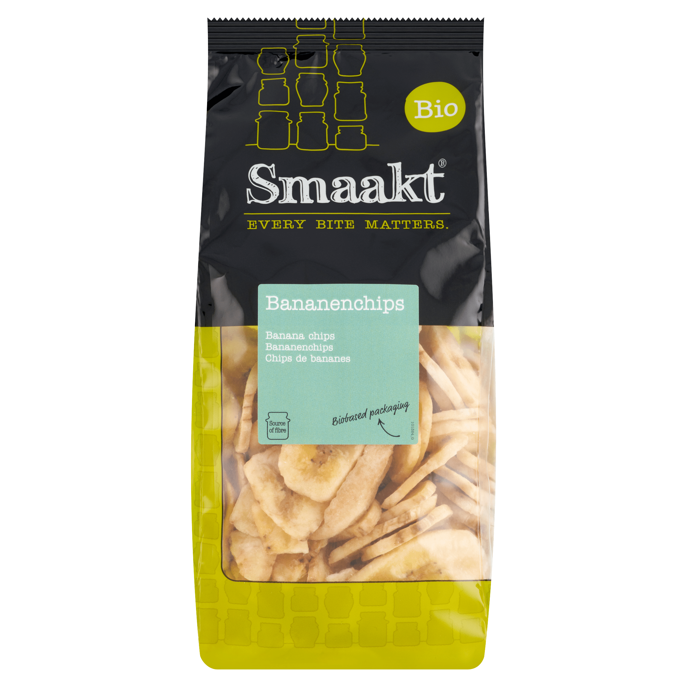 Smaakt Bananenchips biologisch