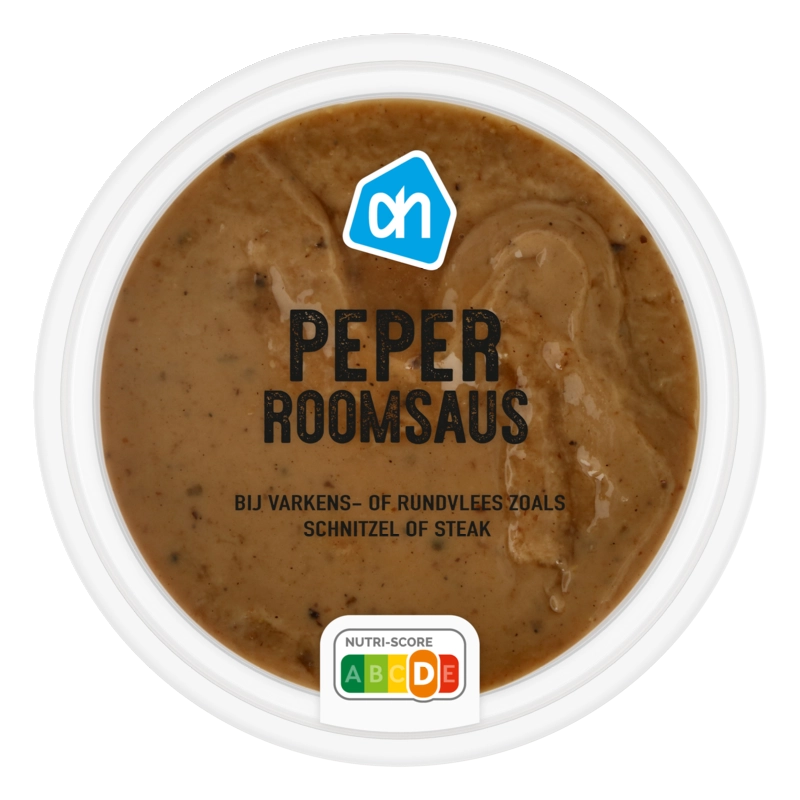 AH Peper roomsaus met scheutje cognac
