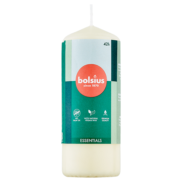 Bolsius Stompkaars 150/58 Soft Pearl