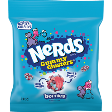 Nerds Gummy Clusters Berries 113g