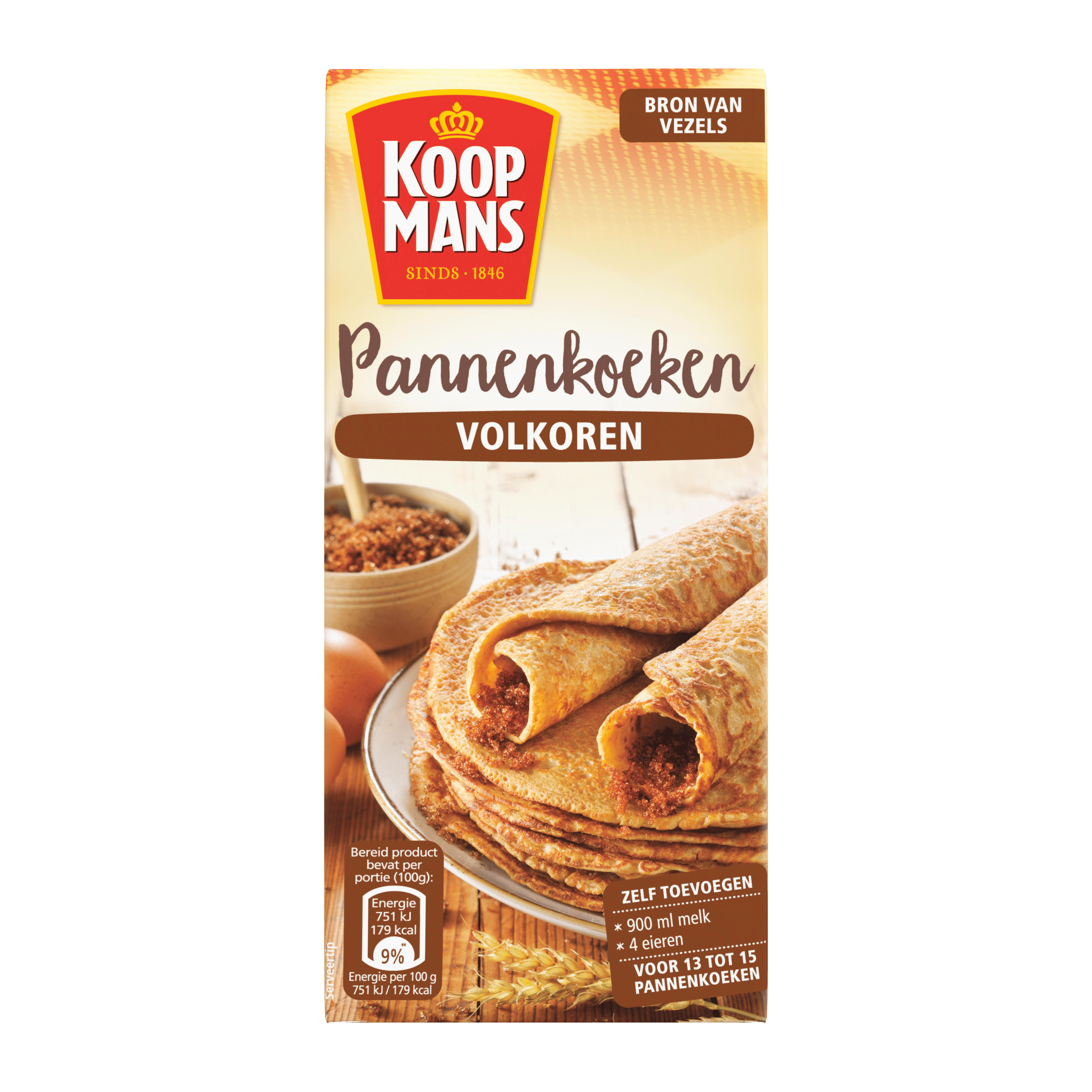 Koopmans Pannenkoekenmix volkoren