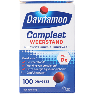 Davitamon Compleet weerstand dragees, 100 stuks