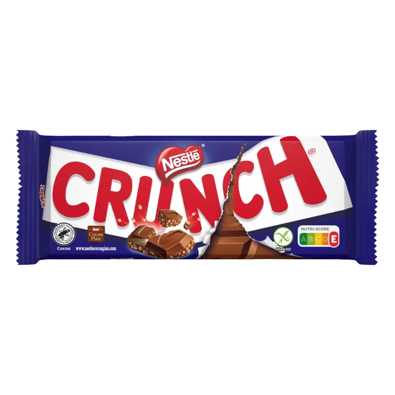 Nestlé Crunch melkchocolade reep