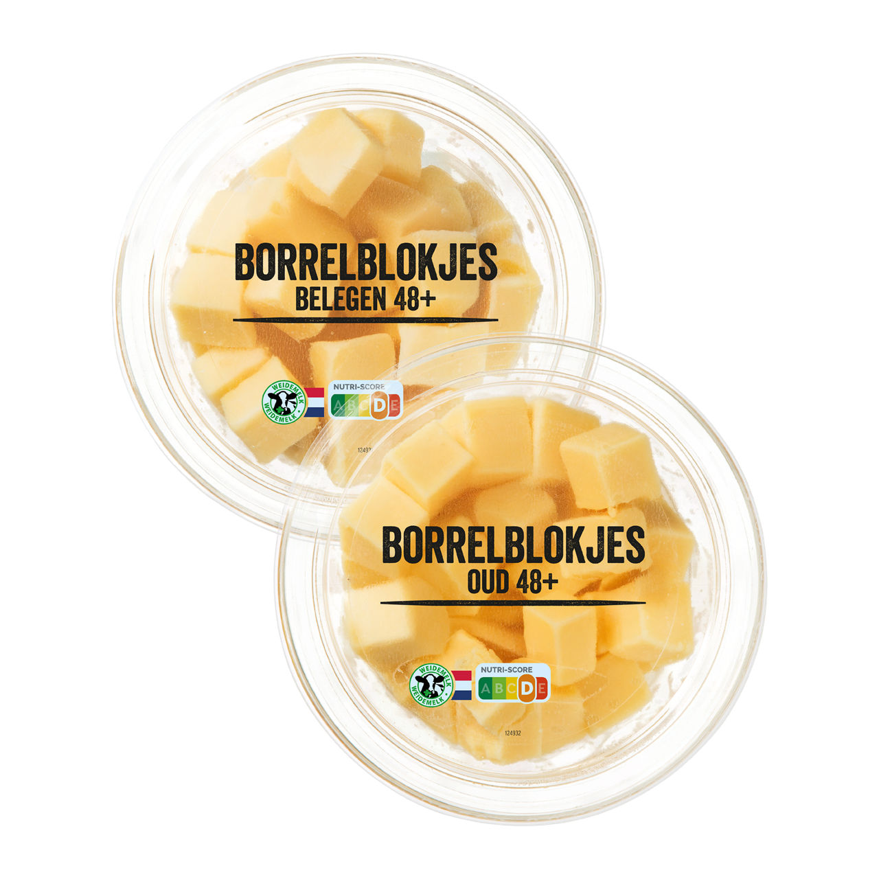 Borrelblokjes 48+ belegen of oud
