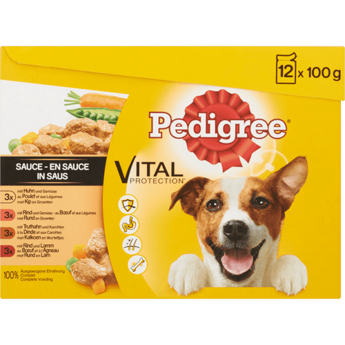 Pedigree Hondenvoer selection saus adult