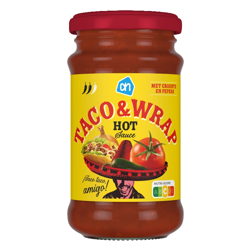 AH Taco & wrap hot sauce