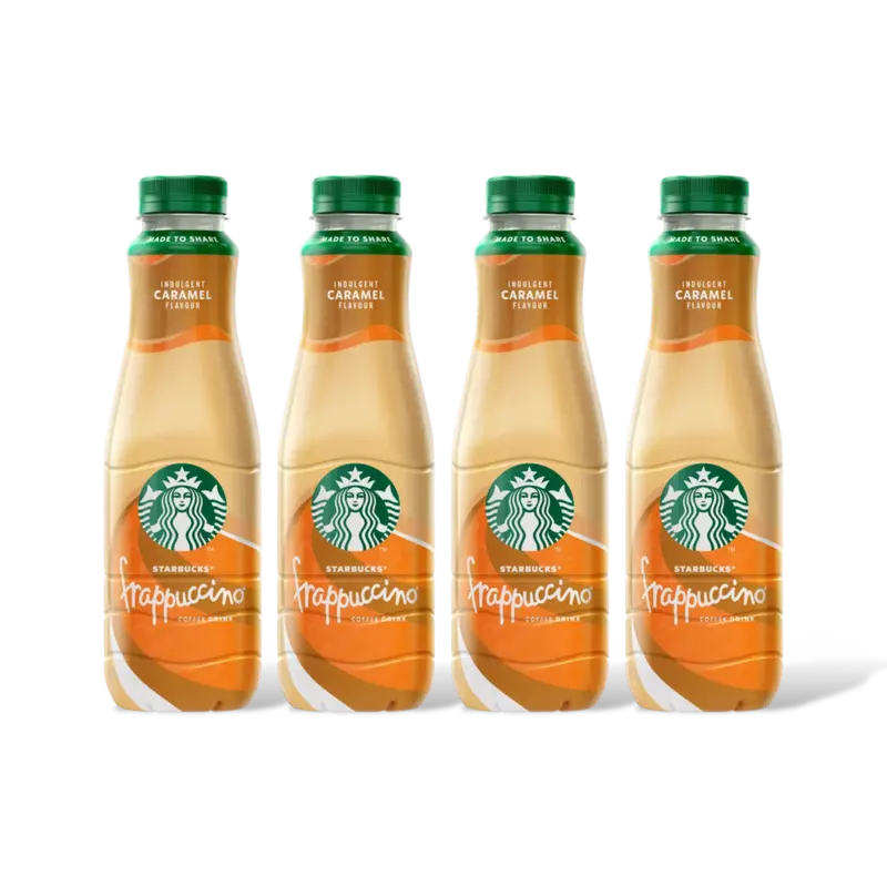 Starbucks Frappuccino caramel flav ijskoffie 4pack