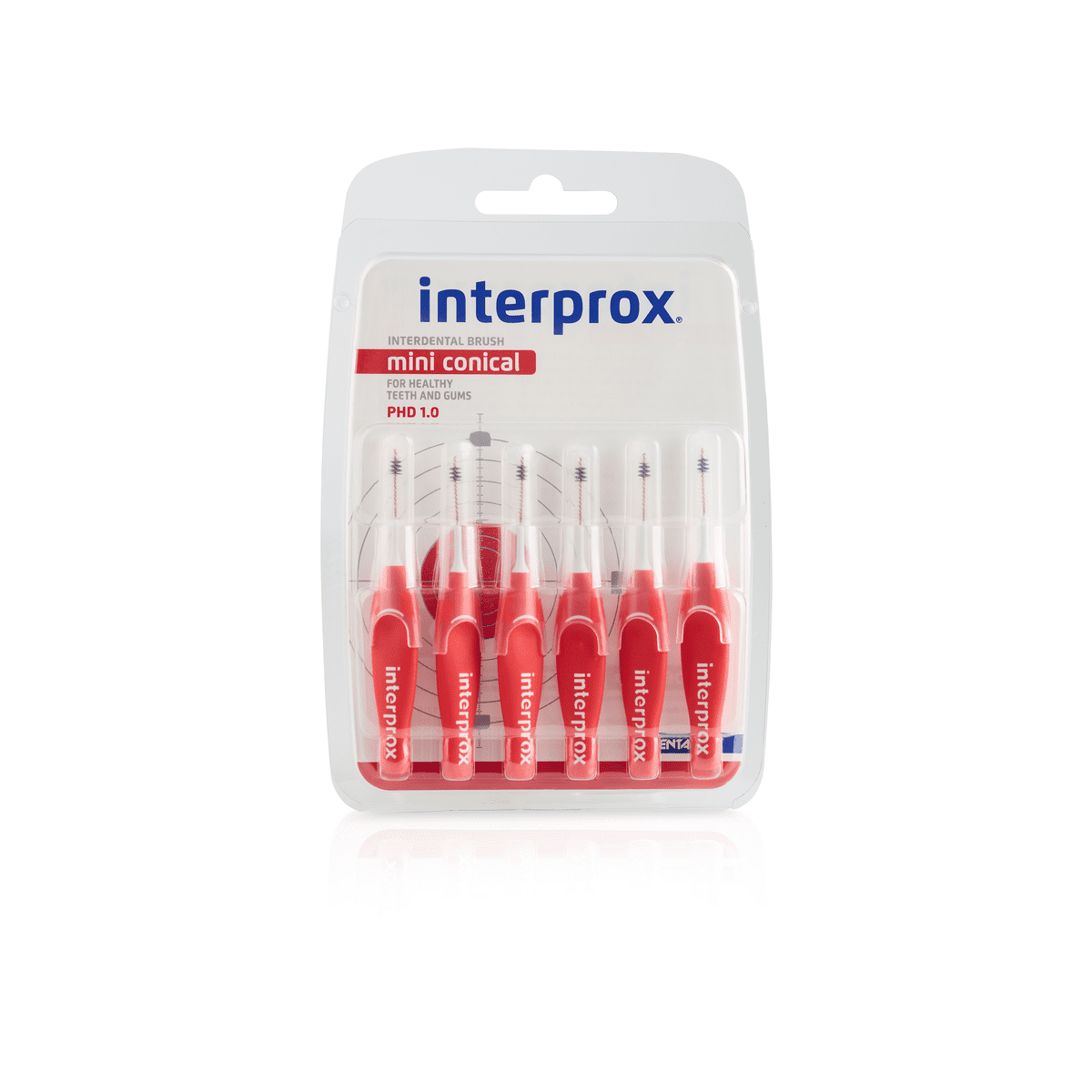 Interprox Mini Conical Ragers Rood PHD 1.2 mm 6 stuks