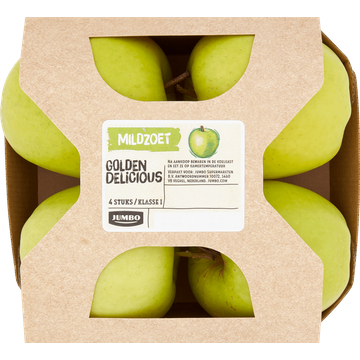 Jumbo Golden Delicious Mildzoet Appel 4 Stuks