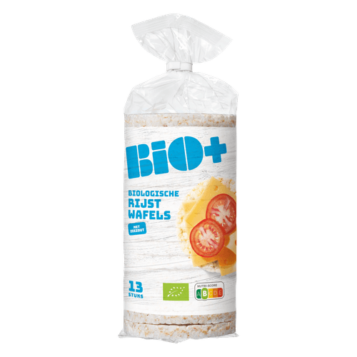Bio+ Rijstwafels met zeezout