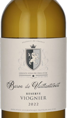 Baron de Vaillantcourt Viognier reserve