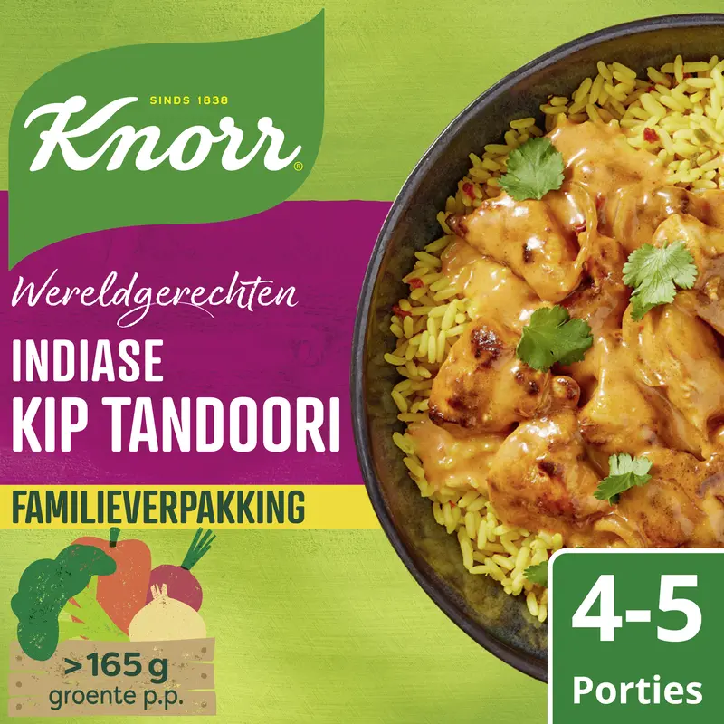 Knorr Wereldgerechten Indiase kip tandoori XL