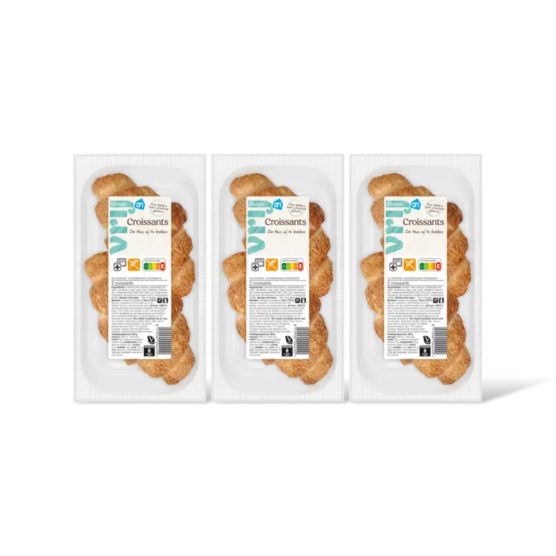 AH Glutenvrij Croissants 3-pack