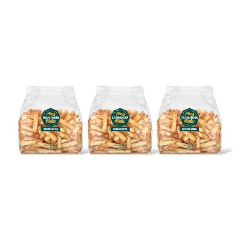 AH Zaanlander Cheese bites 3-pack