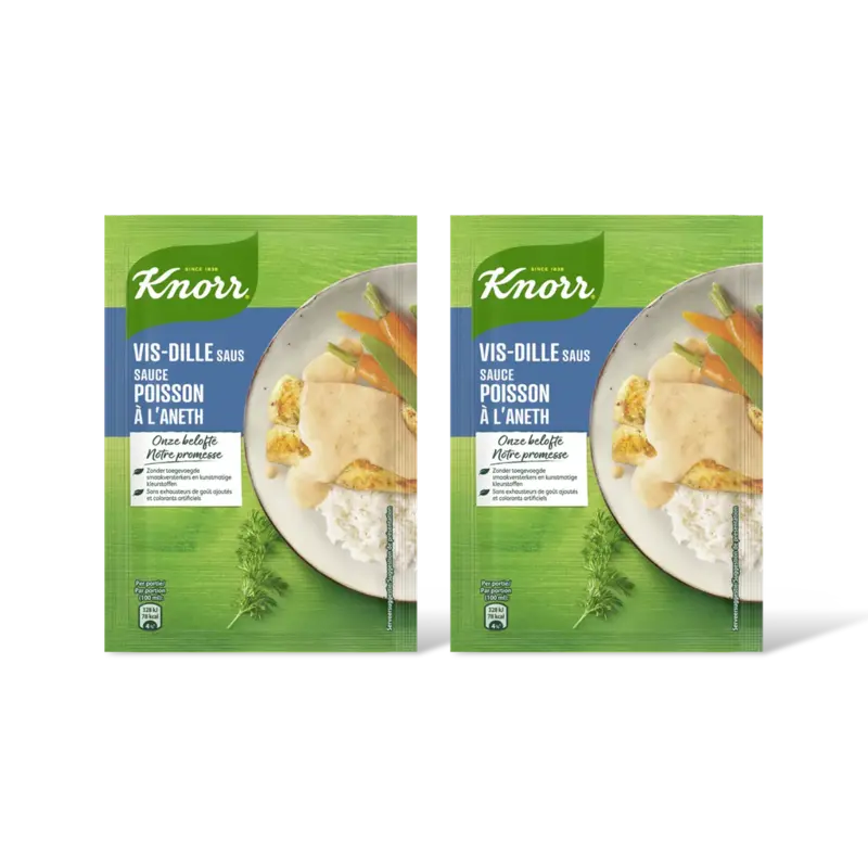 Knorr Mix vis-dillesaus 2-pack