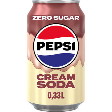 Pepsi Zero Cream Soda 330ML