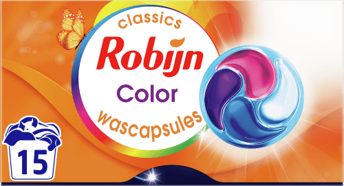 Robijn Vloeibaar wasmiddel caps 3 in 1
