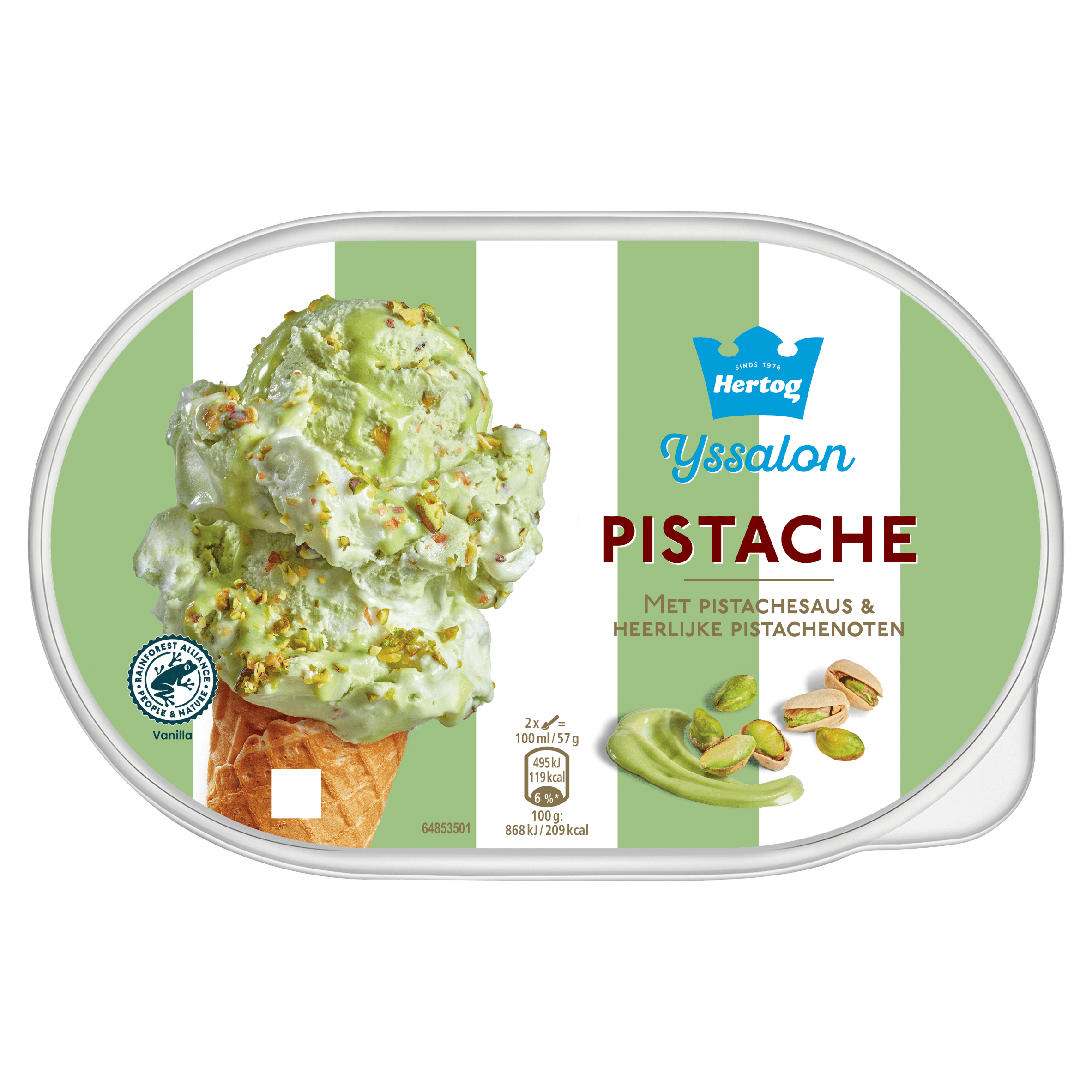 Hertog Hertog Pistache 825ml